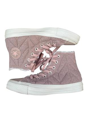 Кеди converse all star утеплені 36.5