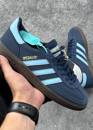 Кросівки adidas handball spezial navy gum артикул 0548