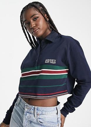 Лонгслів поло pull&bear 2