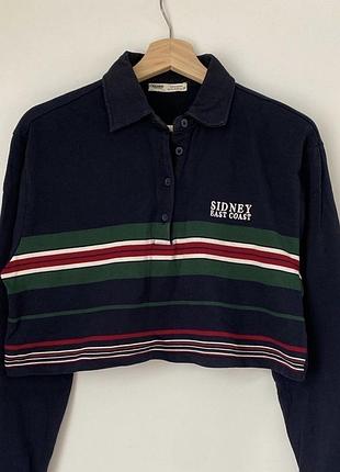 Лонгслів поло pull&bear 8
