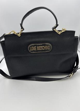 Сумка love moschino штучна шкіра