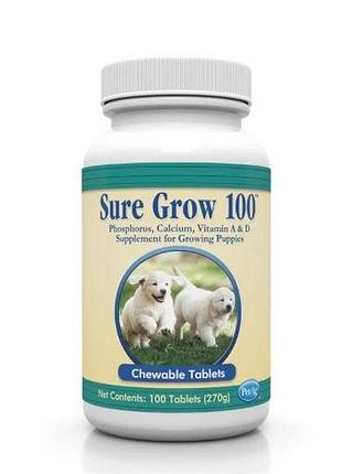Витамины для костной ткани собакам sure grow 100 - это диетологическая добавка кальций 100 табл сша