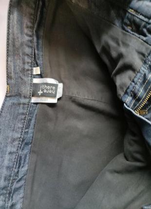Утеплённые подростковые джинсы5 фото