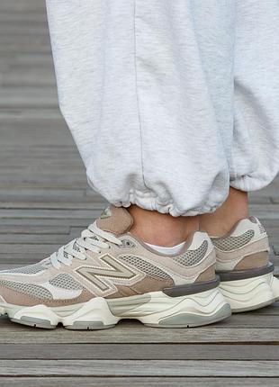 Кросівки new balance 9060 beige brown