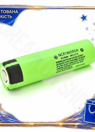 Аккумулятор 18650 li-ion panasonic ncr18650ga 3300mah 10a зеленый батарея для фонарей и электроинструмен dm-11