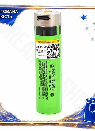 Аккумулятор 18650 liitokala lii-34b-usb 3400mah type-c 3.7v литий-ионный источник питания для устройств dm-11