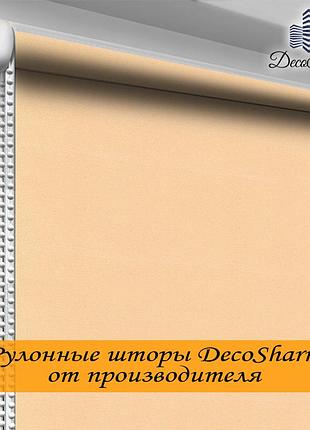 Роллеты на окна "oasis" батист - персик 60.0 x 170 cм