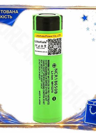 Аккумулятор 18650 li-ion liitokala lii-34b 3400mah 3.7v зелёный батарея для фонарей и зарядных устройств dm-11