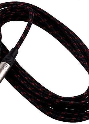Инструментальный кабель rockcable rcl30205tc c/black 5 м