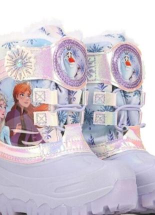 Сапоги лавандовые disney frozen 23-24 размер