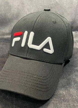 Кепка, бейсболка fila чорна 113