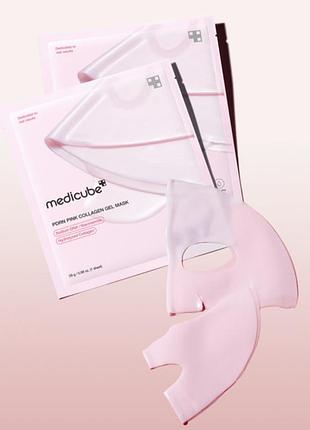 Medicube омолоджувальна гідрогелева маска з полінуклеотидами та колагеном pdrn pink collagen gel mask, 28 g