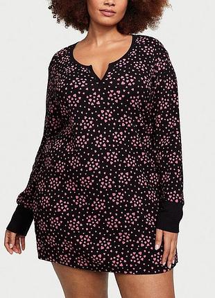 Бавовняна сукня для дому/нічнушка victoria’s secret оригінал розмір xs