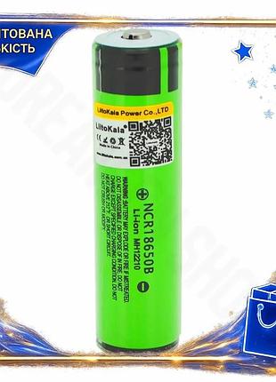 Акумулятор 18650 li-ion liitokala lii-34b-pcb 3400mah 3.7v зелене джерело живлення для ліхтариків та еле dm-11