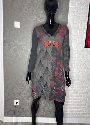 Трикотажна сукня плаття desigual , s