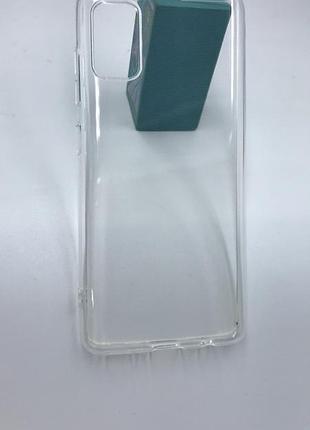 Ультратонкий прозрачный силиконовый чехол для samsung galaxy а41