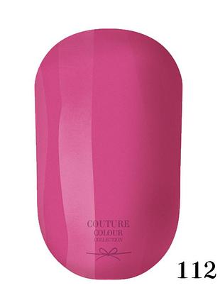 Гель-лак couture colour gel polish №112 розовый, 9ml