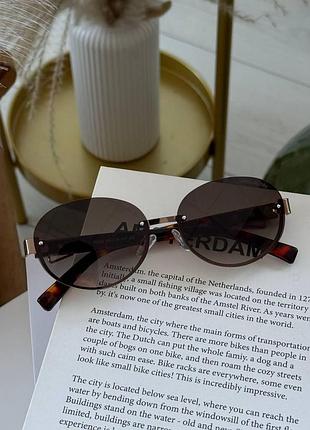 Сонцезахисні круглі жіночі окуляри в коробочці від marc jacobs металеві сонячні очки марк джейкобс ободкові від сонця