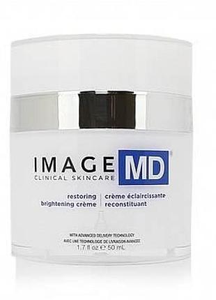 Осветляющий восстанавливающий крем image skincare md restoring brightening crème, 50мл