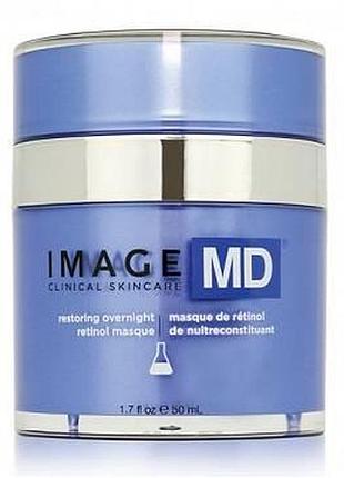 Ночная маска с ретинолом md restoring overnight retinol masque, 50мл
