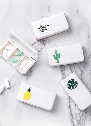 Карманная таблетница mini pill case