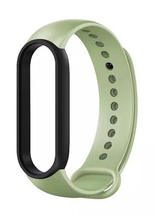 Браслет / ремінець для фітнес-трекер / смарт годинник mi band 5 10 кольорів зелений