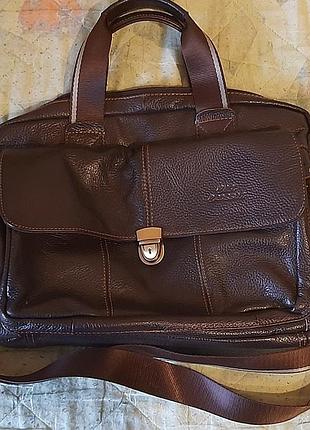 Сумка мужская кожаная
