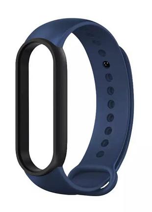 Браслет / ремінець для фітнес-трекер / смарт годинник mi band 5 10 кольорів синій