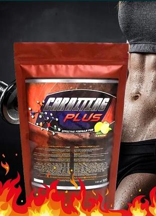 Carnitine plus - жироспалювач (0,5 кг / 1 упаковка, смак: лимон) швидкодіючий жироспалювач