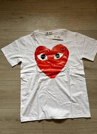 Футболка play comme des garçons