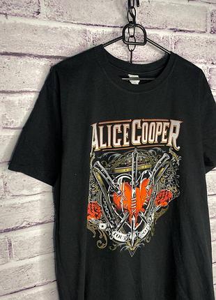 Чоловіча футболка вінтажна alice cooper мерч