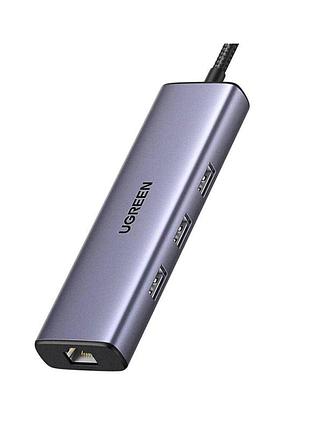 Хаб адаптер переходник ugreen usb-c multifunction adapter ugr-15598
