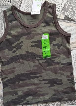 Майка 1,5-2 г хлопок primark