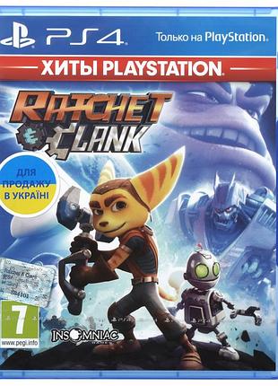 Игровой диск ratchet & clank (ps4, русская версия)