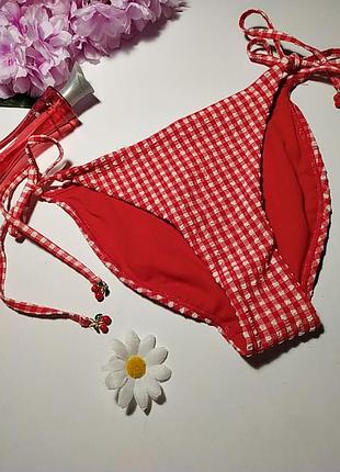 Красивый новый низ купальника плавки на завязках primark, xs/s