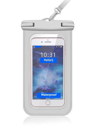 Водонепроницаемый чехол для смартфона waterstar белый