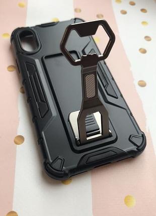 Протиударний чохол з кільцем-відкривачкою для iphone x / xs 2