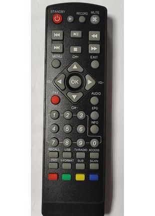 Пульт для romsat t2 ultra ресивера dvb-t2