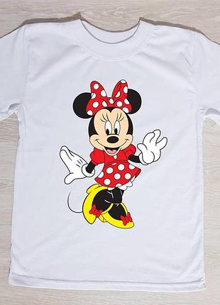 Футболка детская герои "disney" 128-134