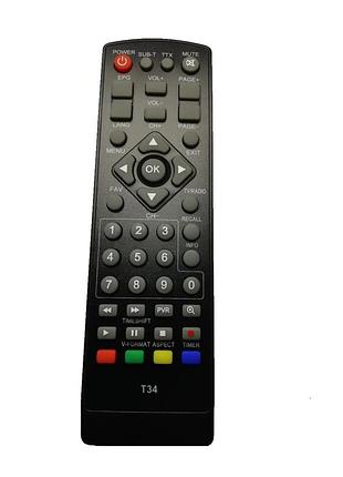 Пульт world vision t34 для эфирных ресиверов dvb-t2