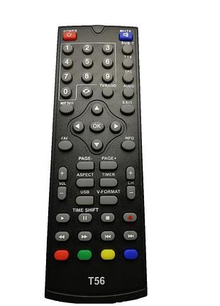 Пульт для ефірних т2 приставок world vision t36/ t56/ t59/ t59d/ t126