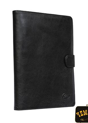Блокнот кожаный italico 2590 nero черный