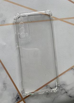 Силіконовий чохол з потовщеними кутами для huawei p smart 2021