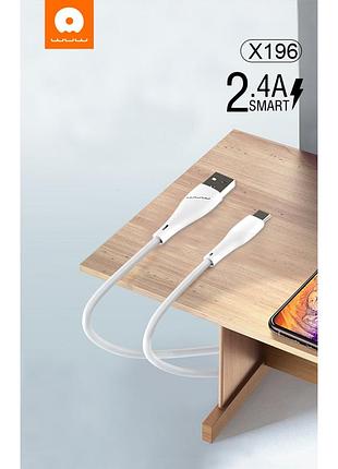 Кабель usb микро wuw x196 micro usb 3