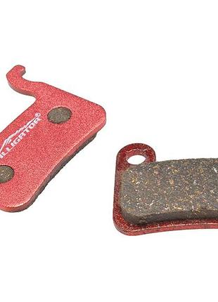 Колодки тормзные disc alligator extreme для shimano xtr/xt/lx/saint/hone карбон