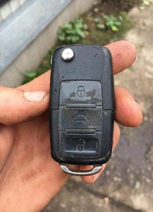 Ключ автомобиля skoda шкода оригинал германия