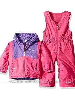 Columbia double flake pink ice grape 12-18 комбінезон коламбія комбинезон коламбия зимний зимовий костюм