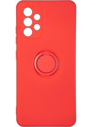 Чехол fiji holder ring для samsung galaxy a32 (a325) бампер накладка с подставкой red