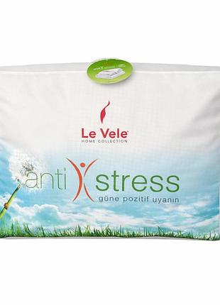 Одеяло le vele antistress нанофайбер 195-215 см белое