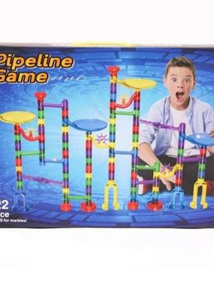 Конструктор marble run 122 деталей – лабіринт для кульок 01918